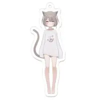 Cohaku Hina - Acrylic Key Chain - Key Chain - VTuber Size-70 x 70 (mm)