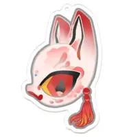 sakuya - Acrylic Key Chain - Key Chain - VTuber Size-70 x 70 (mm)