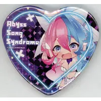 Abyss Song Syndrome - Heart Badge - DMM Scratch! - Badge - VTuber