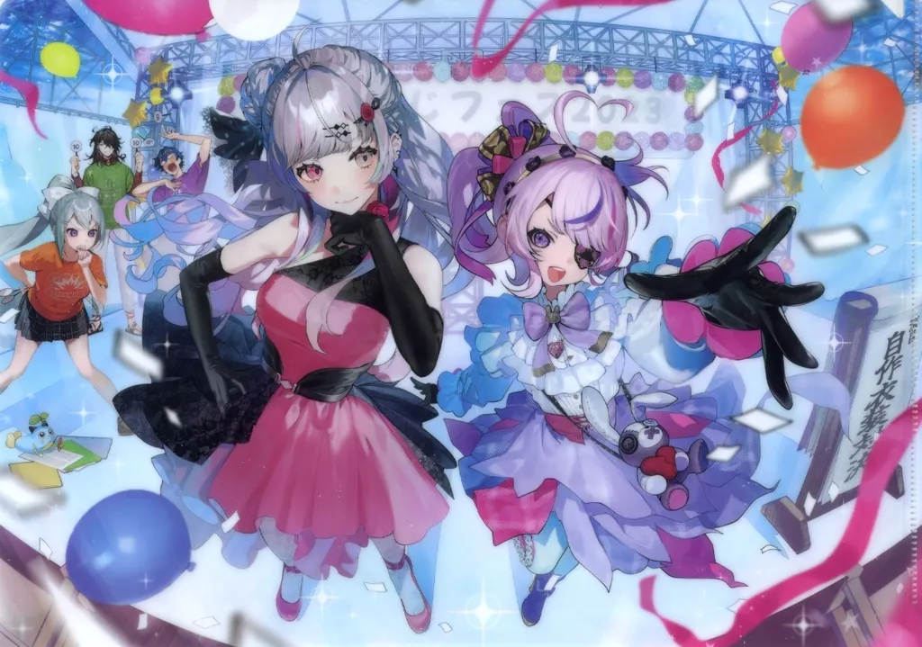 Maria Marionette & Ishigami Nozomi - Plastic Folder - Stationery - Nijisanji