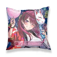 Hiori Nobuka - Cushion Cover - VTuber Size-450x450(mm)