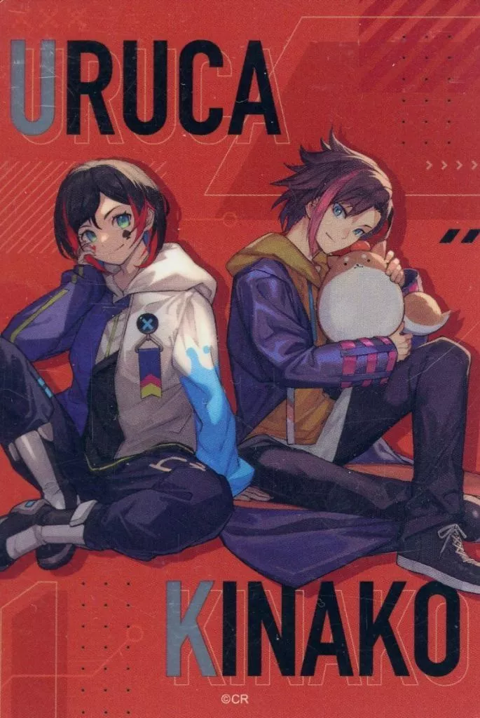 Kinako & Uruca - Stickers - Crazy Raccoon