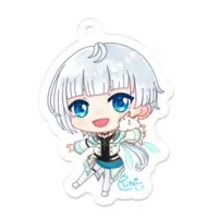 Tsukimoto Rito - Acrylic Key Chain - Key Chain - VTuber Size-50 x 50 (mm)