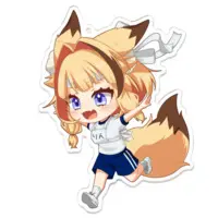 Akane Rin - Acrylic Key Chain - Key Chain - VTuber Size-100 x 100 (mm)