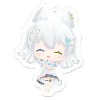 Hyougetsuka Felicia - Acrylic Key Chain - Key Chain - VTuber Size-50 x 50 (mm)