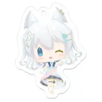 Hyougetsuka Felicia - Acrylic Key Chain - Key Chain - VTuber Size-50 x 50 (mm)