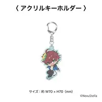 Hatagami Koga - Acrylic Key Chain - Acrylic stand - Badge - Key Chain - VTuber