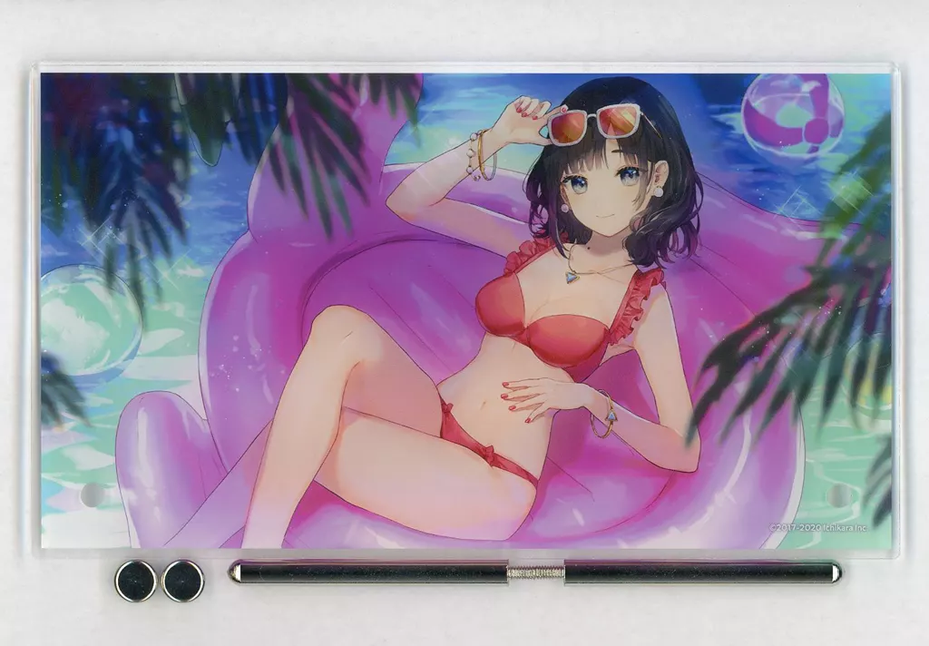 Suzuka Utako - Acrylic Art Plate - Acrylic stand - Nijisanji