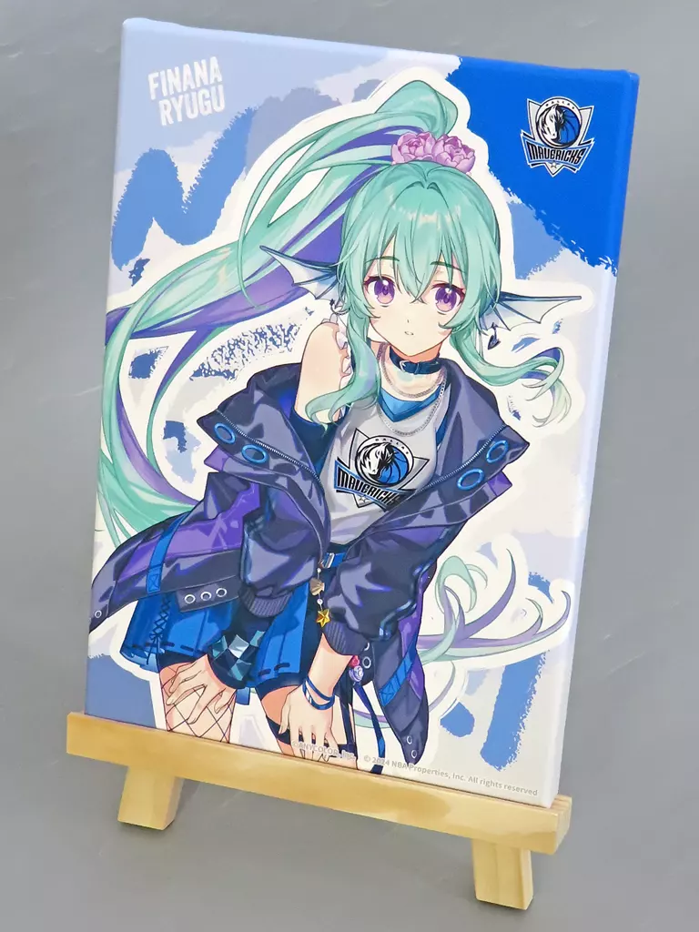 Finana Ryugu - NBA x NIJISANJI EN - Canvas Board - Nijisanji