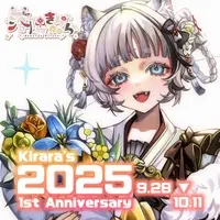 Rakuyou Kirara - Complete Set - Acrylic Key Chain - Acrylic stand - Calendar - Key Chain - Ticket case - VTuber