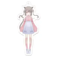 Cohaku Hina - Acrylic Key Chain - Key Chain - VTuber Size-70 x 70 (mm)