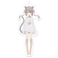 Cohaku Hina - Acrylic Key Chain - Key Chain - VTuber Size-70 x 70 (mm)