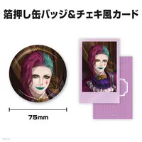 Joe Rikiichi - Character Card - Badge - Nijisanji