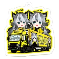 晩景緋音 (ばんけいあかね) - Acrylic Key Chain - Key Chain - VTuber