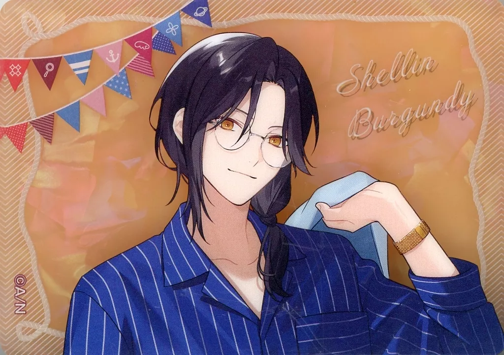 Shellin Burgundy - Acrylic Block - Nijisanji