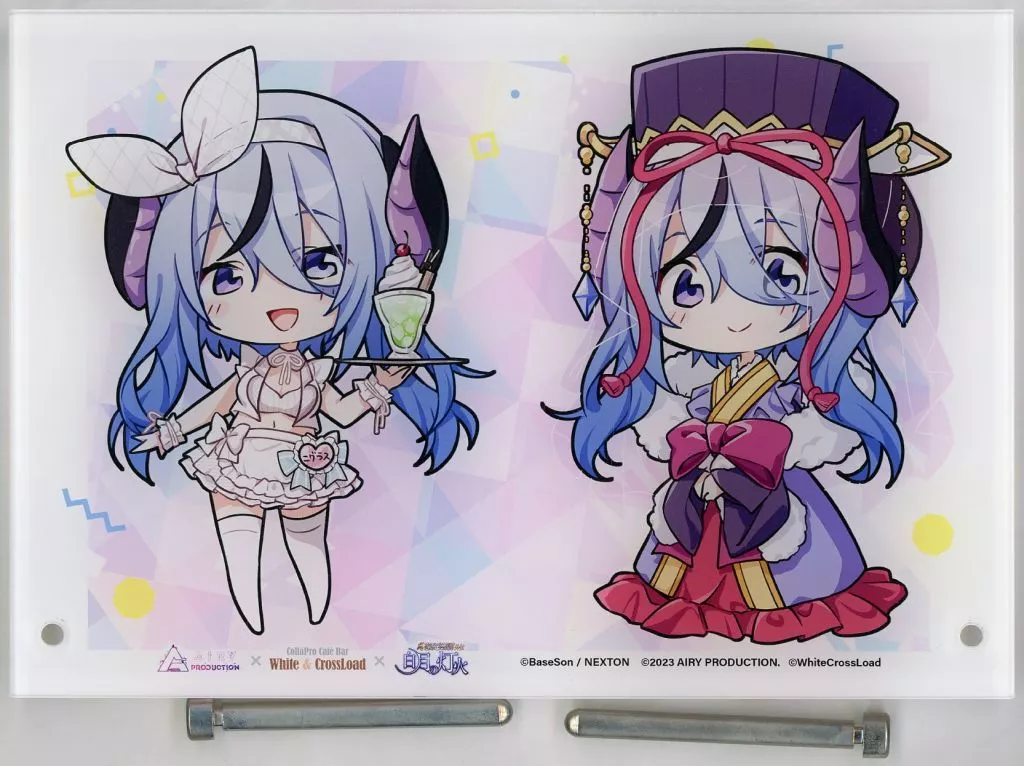 Kokuyou Niggurath - Acrylic Art Plate - Acrylic stand - VTuber