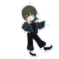 Izuruha Ivanka - Acrylic Key Chain - Key Chain - VTuber Size-100 x 100 (mm)