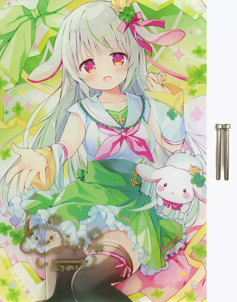 Usaki Yotsunoha - Hand-signed - Acrylic Art Plate - Haconect