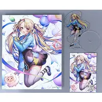 Minase Shia - Postcard - Acrylic stand - Canvas Board - VTuber