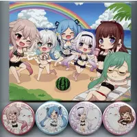 Dennou Shojo Siro - Badge - Canvas Board - .LIVE