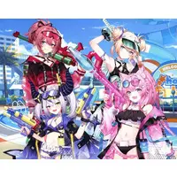 holoX - Canvas Board - Gigi Murin & Raora Panthera & Cecilia Immergreen & Elizabeth Rose Bloodflame