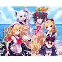 hololive - Canvas Board - Natsuiro Matsuri & Shirakami Fubuki & Aki Rosenthal & Akai Haato