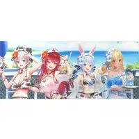 hololive - Towels - Shiranui Flare & Usada Pekora & Houshou Marine & Shirogane Noel