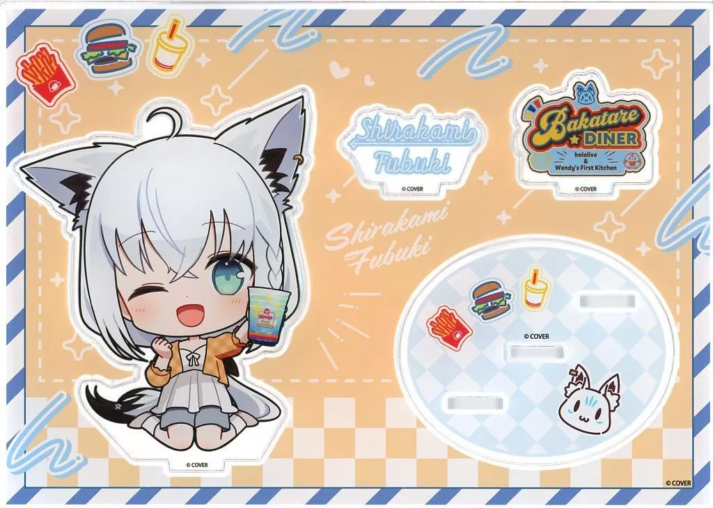 Shirakami Fubuki - Acrylic stand - hololive