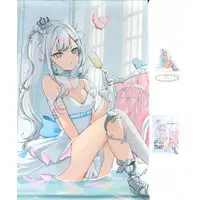 Hasumi Sahiro - Hand-signed - Birthday Merch Complete Set - Postcard - Acrylic stand - Tapestry - VTuber