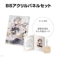 Sister Claire - Character Card - Acrylic Art Plate - Key Chain - Acrylic Key Chain - Nijisanji