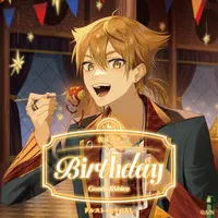 Fushimi Gaku - Birthday Merch Complete Set - Character Card - Key Chain - Acrylic Art Plate - Badge - Tapestry - Acrylic Key Chain - Nijisanji