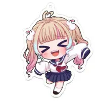 Amachi Karen - Acrylic Key Chain - Key Chain - VTuber Size-70 x 70 (mm)