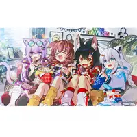 hololive - Trading Card Supplies - Desk Mat - Inugami Korone & Ookami Mio & Nekomata Okayu & Shirakami Fubuki