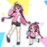 Harurun - Acrylic Key Chain - Key Chain - Acrylic stand - VTuber