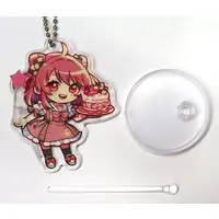 Noa - Acrylic Key Chain - Key Chain - Colorful Peach