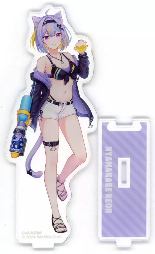 Nyamakage Neon - Acrylic stand - Nyantasia!