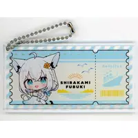 Shirakami Fubuki - Acrylic Key Chain - DMM Scratch! - Key Chain - hololive