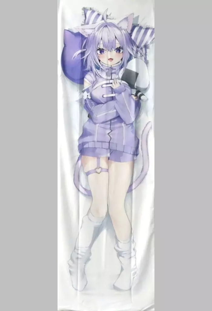 Nekomata Okayu - Dakimakura Cover - hololive GAMERS (猫又おかゆ