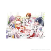 3SKM - Acrylic Art Plate - 3SKM×Sanrio - Kitami Yusei & Sakaki Ness & Kaisei