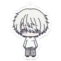 Mikoshiba Chihaya - Acrylic Key Chain - Key Chain - VTuber Size-50 x 50 (mm)