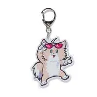 RAZL - Acrylic Key Chain - Key Chain - Crazy Raccoon