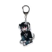 RIPASUKO - Acrylic Key Chain - Key Chain - Crazy Raccoon