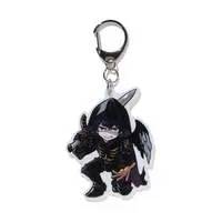 RIPASUKO - Acrylic Key Chain - Key Chain - Crazy Raccoon