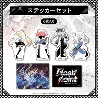 ReGLOSS - Stickers - Todoroki Hajime & Juufuutei Raden & Ichijou Ririka & Otonose Kanade