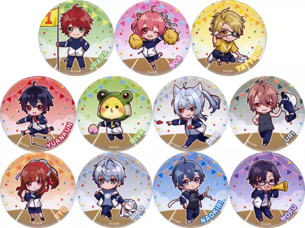 Colorful Peach - Badge