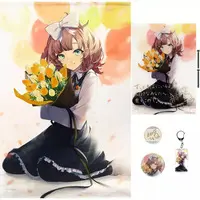 Asuka Hina - Acrylic Key Chain - Badge - Tapestry - Acrylic Art Plate - Birthday Merch Complete Set - Nijisanji