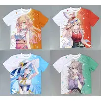 hololive - Clothes - T-shirts - Omaru Polka & Shishiro Botan & Momosuzu Nene & Yukihana Lamy