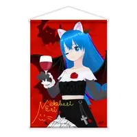 Nekobosi Eri - Tapestry - Hand-signed - VTuber