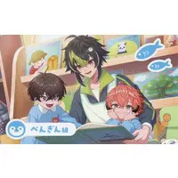 Nijisanji - Character Card - Saiki Ittetsu & Akagi Wen & Inami Rai