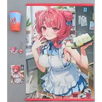 Yumeno Akari - Complete Set - Tapestry - Tumbler, Glass - Postcard - Acrylic Key Chain - Badge - Key Chain - VSPO!